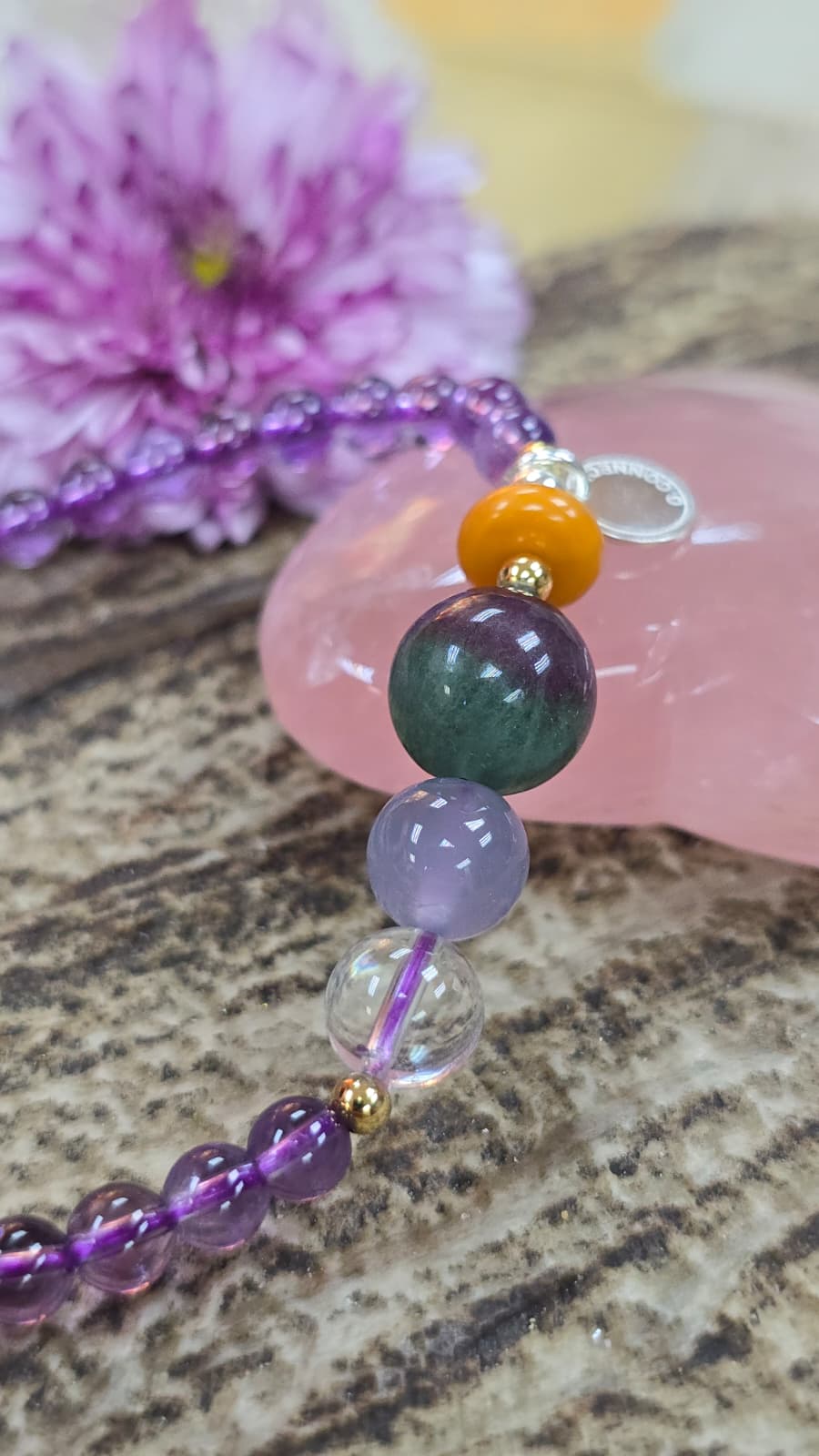 全新五行開運水晶手串