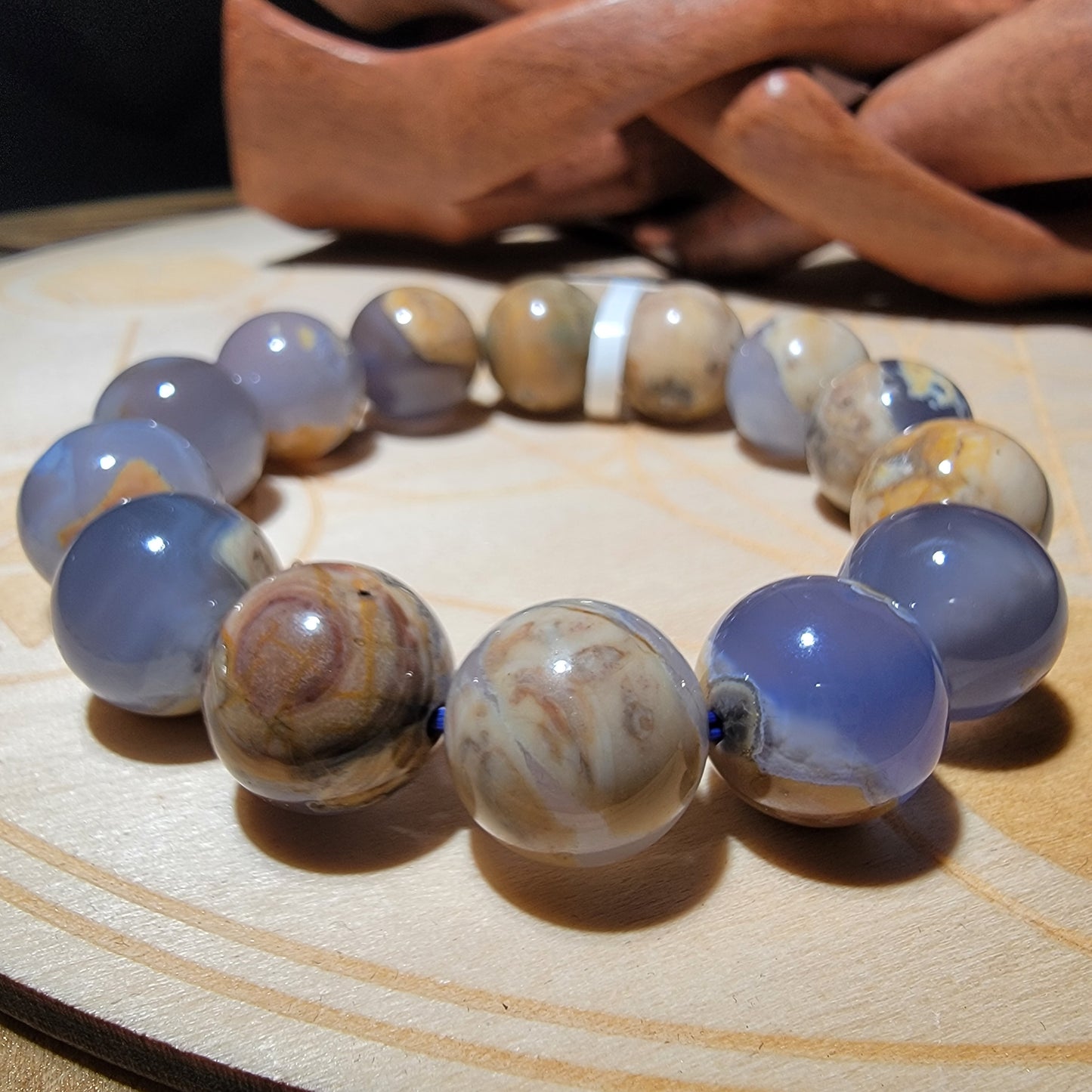藍玉髓手串