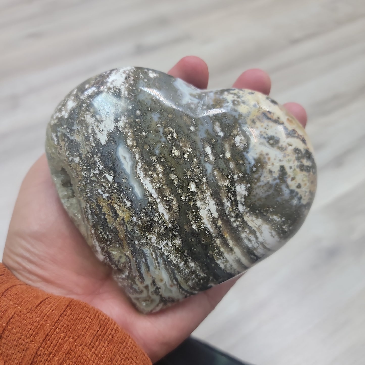 【海洋碧玉心心】