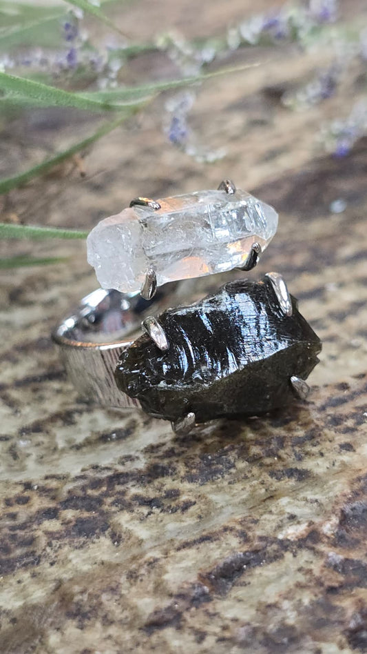礦石原石戒指