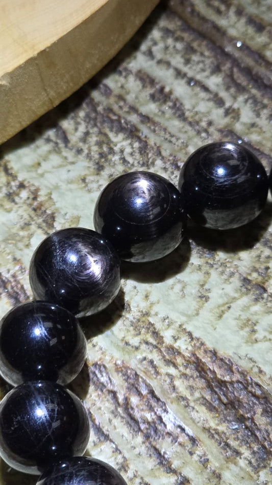 頂級十字星光金運石手串