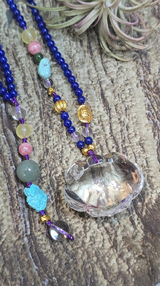 【五行開運水晶頸鏈】