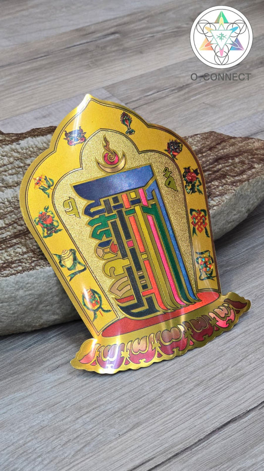 【十相自在圖】光面貼紙(青海活佛開光加持)