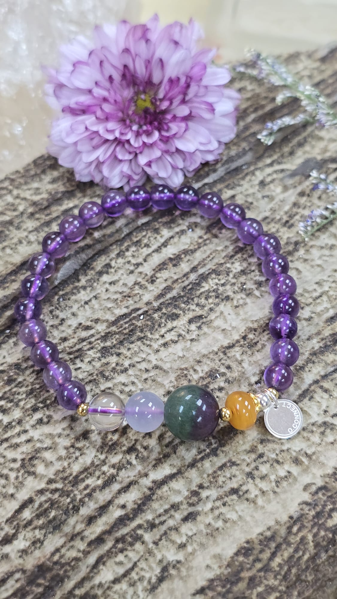 全新五行開運水晶手串