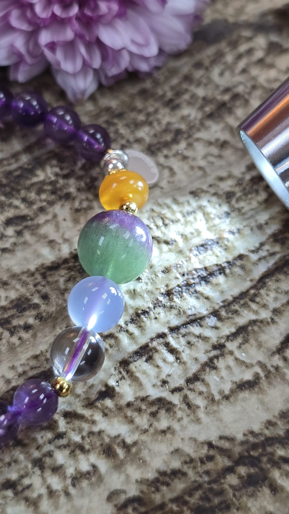 全新五行開運水晶手串