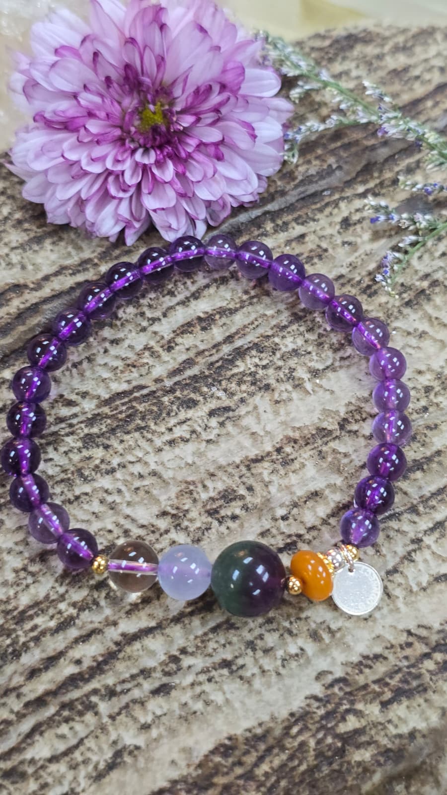 全新五行開運水晶手串