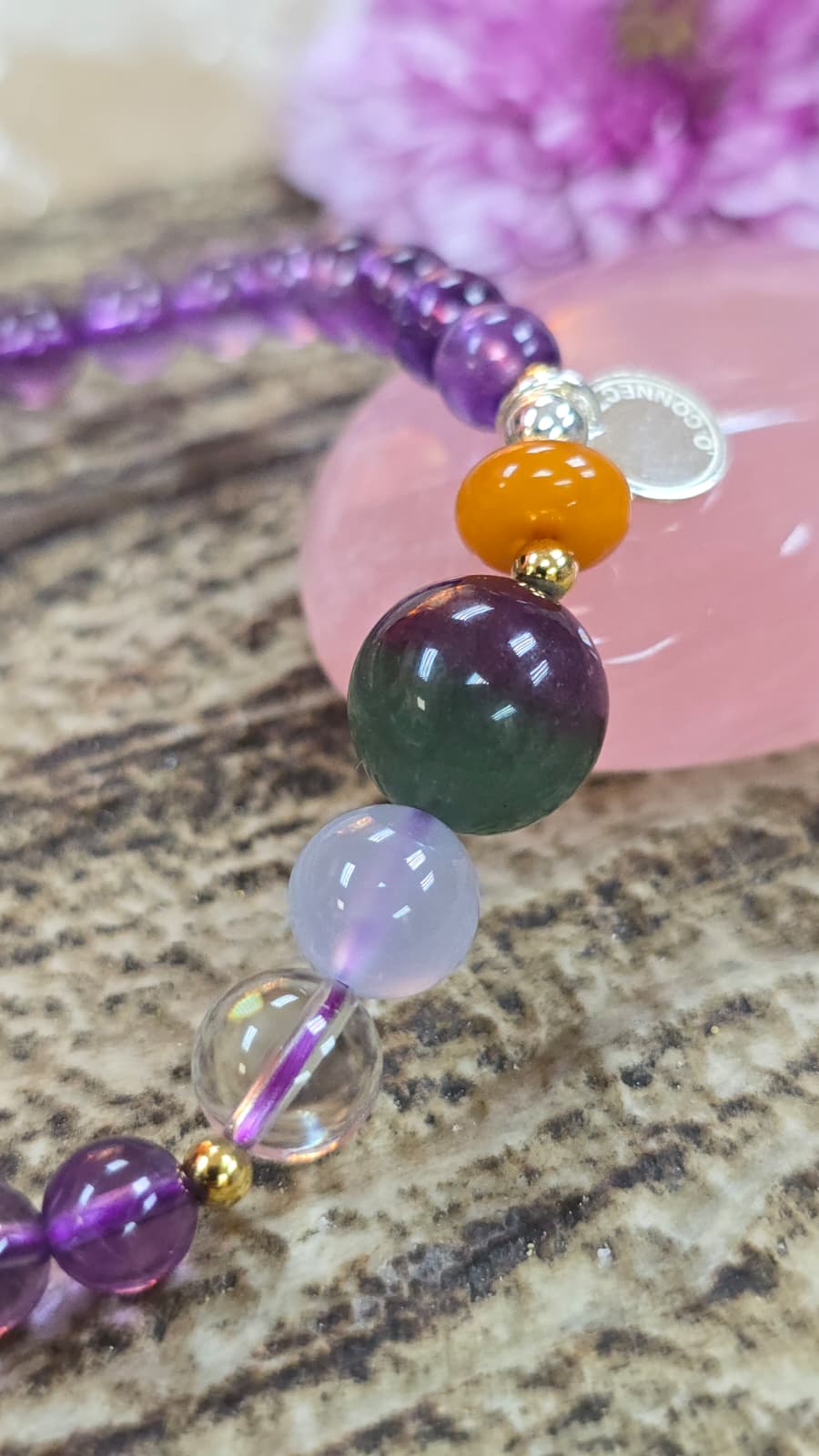 全新五行開運水晶手串