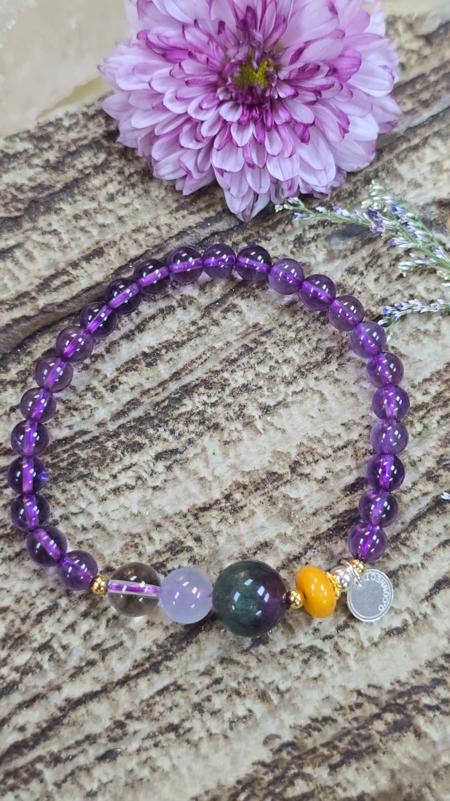 全新五行開運水晶手串