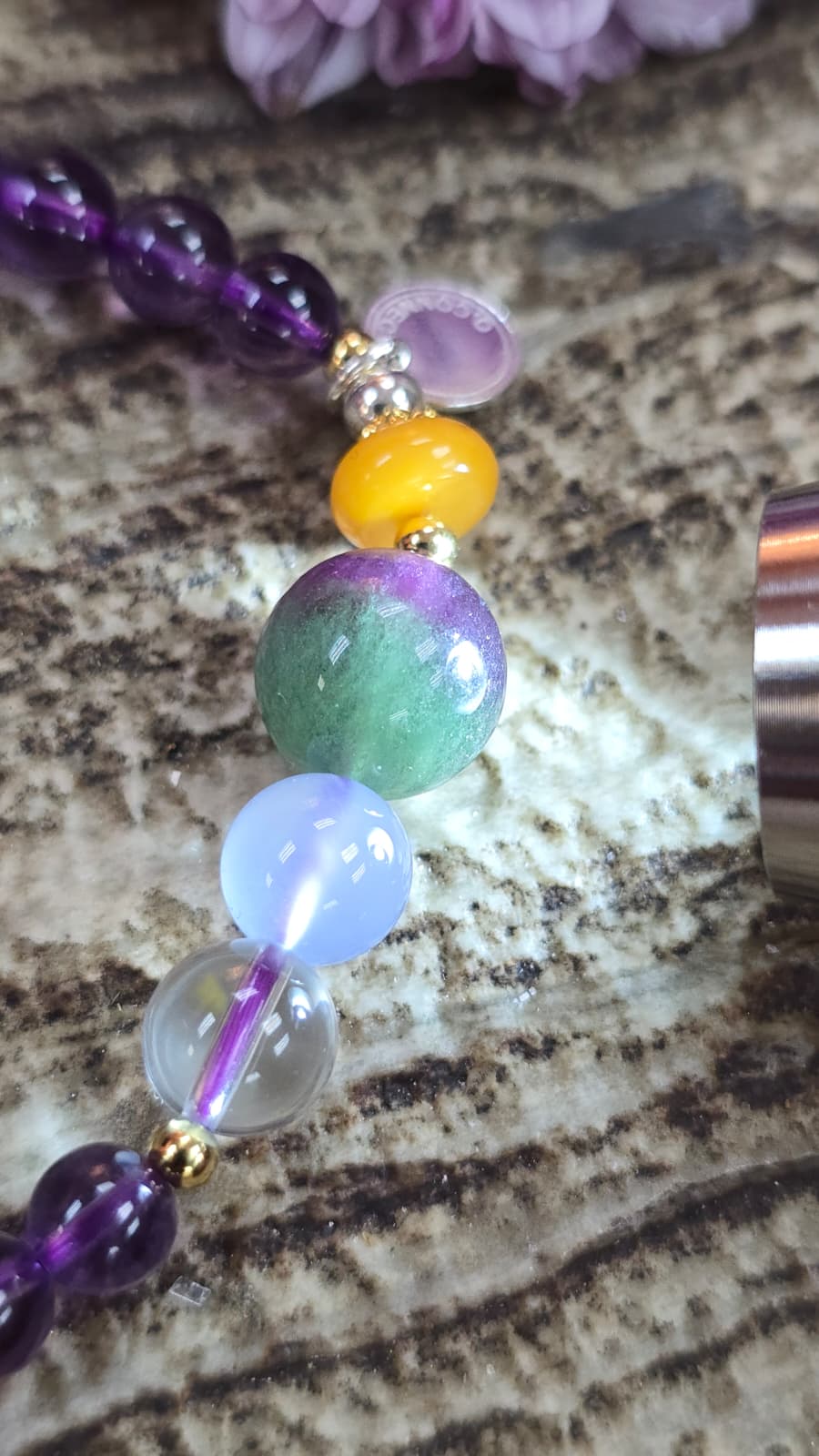 全新五行開運水晶手串