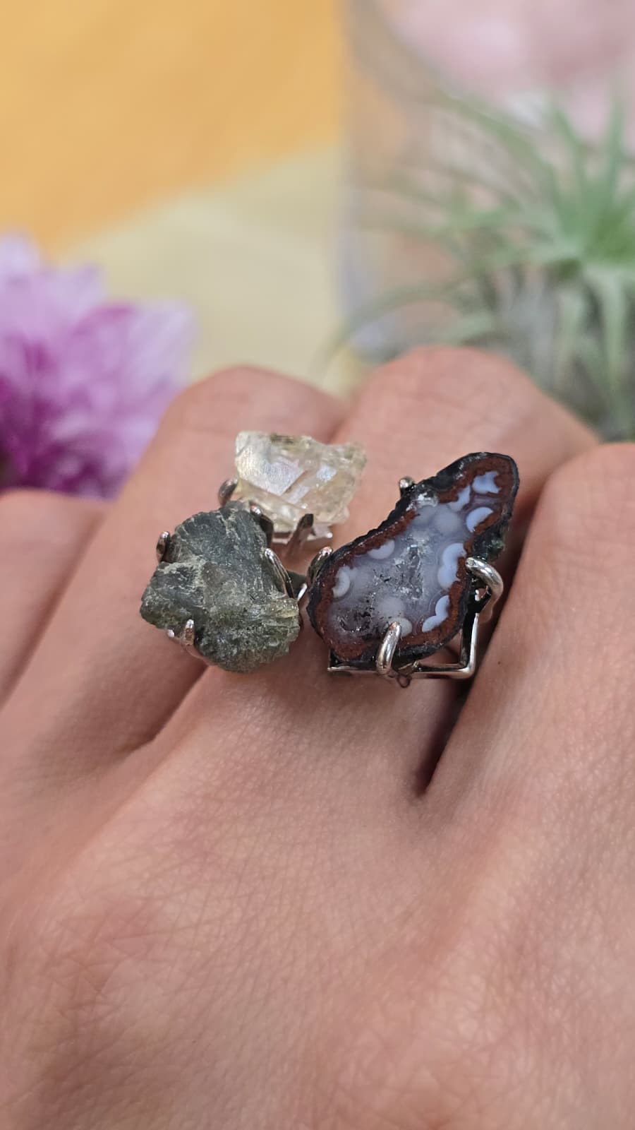 礦石原石戒指