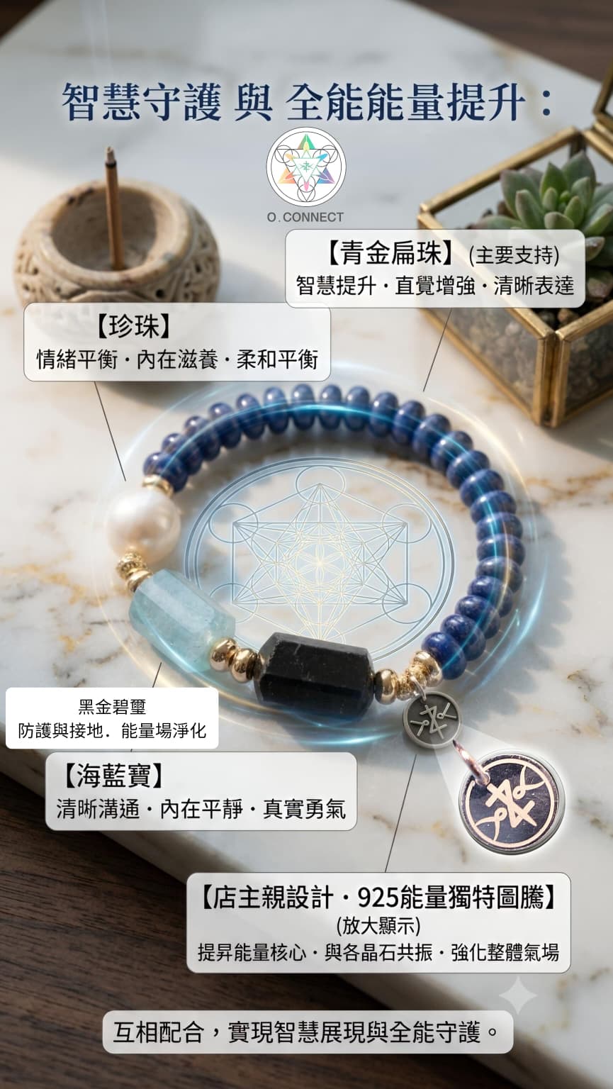 神聖協同•身心靈平衡手串
